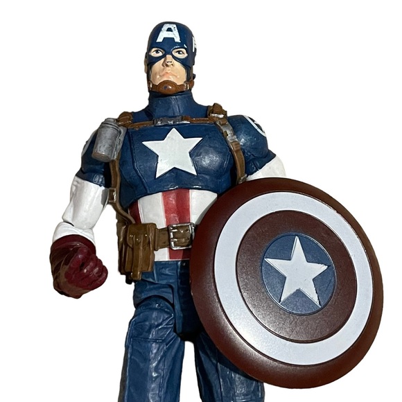 Marvel Select Ultimate Captain America | Diamond Select | Loose Action Figure - Picture 10 of 15